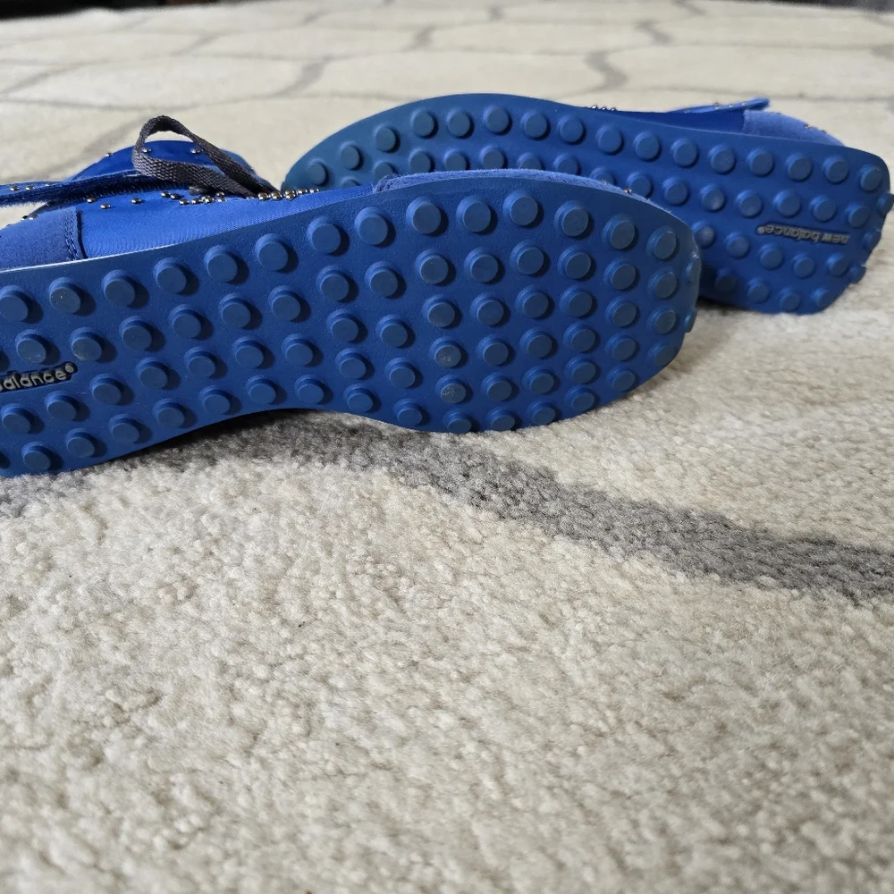 New Balance For Nine West Blue Boxing Sneakers 7.5